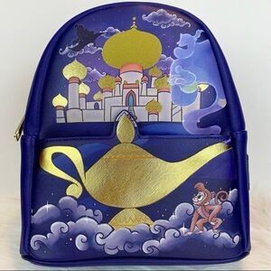 Disney Princess Jasmine Mini Backpack Aladdin Loungefly NWT